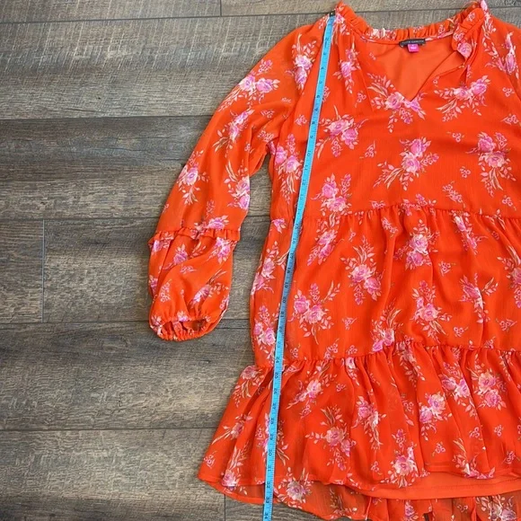Vince Camuto orange and pink dress - Picture 4 of 7